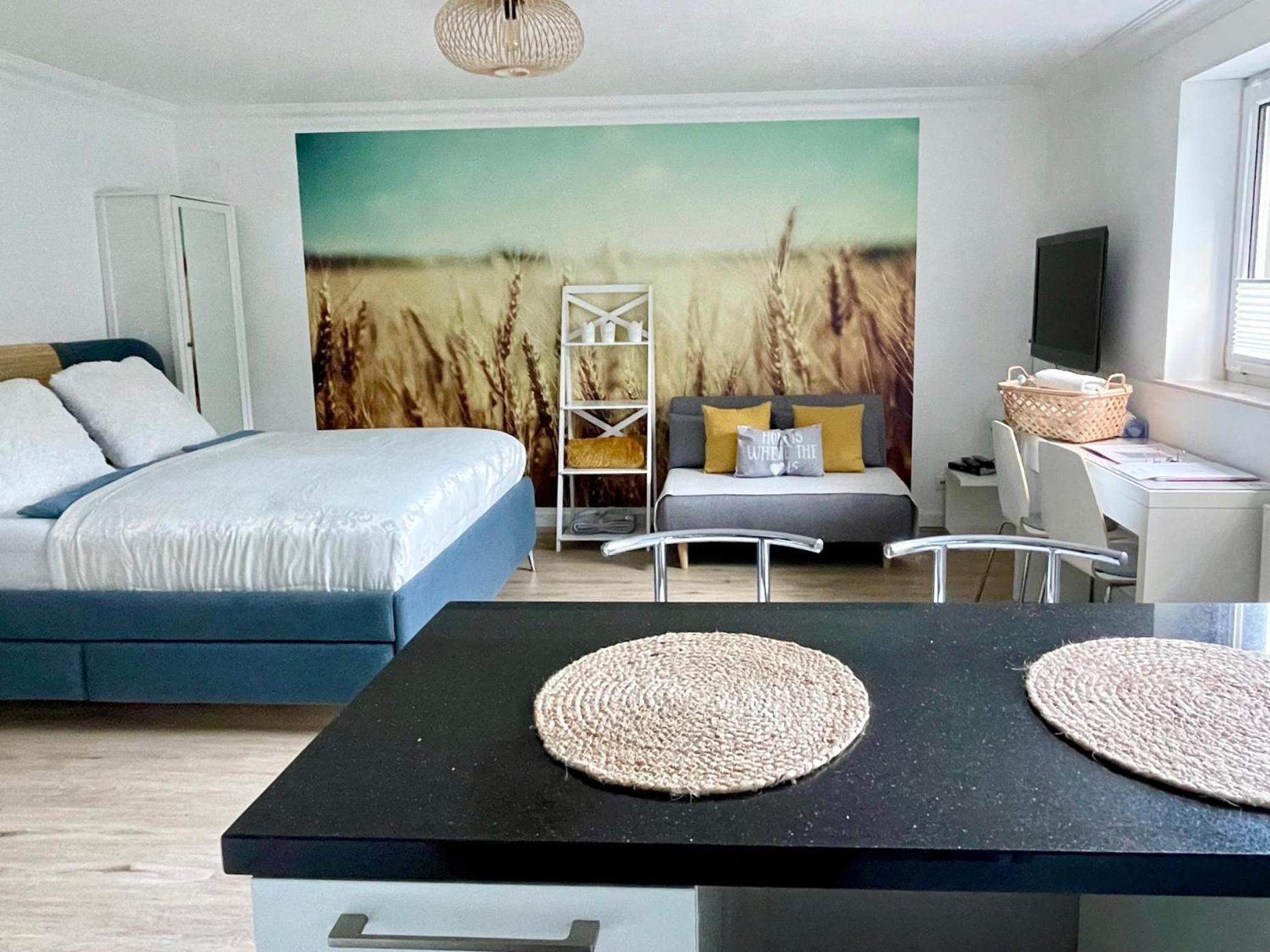 Fewo Studio 'Ein Bett Im Kornfeld', Kueche, 30Qm, Souterrain Welver Exterior foto